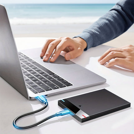 Portable SSD Storage | 320GB External Hard Drive with Slim Design | Compact Backup Solution for Everyday Use 0