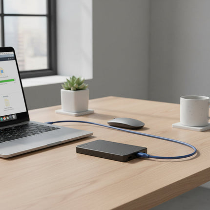 Portable SSD | External Hard Drive with USB 3.0 Connectivity | Slim Design for Easy Storage of Photos & Documents 2