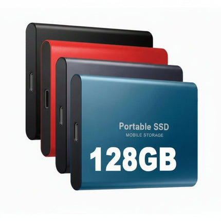 Portable SSD | High-Speed External Hard Drive with 128GB Capacity | Compact Mobile Storage for Fast Data Transfer 2