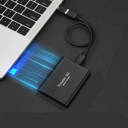 Portable SSD | High-Speed External Hard Drive with 128GB Capacity | Compact Mobile Storage for Fast Data Transfer 4