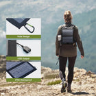 Portable Solar Charger | 10W Foldable Solar Phone Charger with High Efficiency | Lightweight Energy Solution for Outdoor Adventures 0