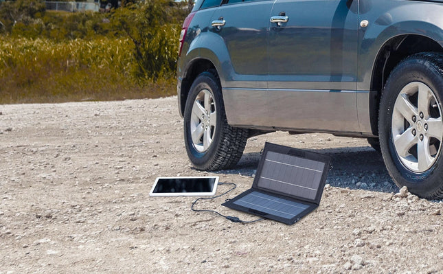 Portable Solar Charger | 10W Foldable Solar Phone Charger with High Efficiency | Lightweight Energy Solution for Outdoor Adventures 1