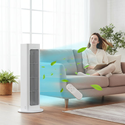 Portable Tower Fan | Oscillating Design with Energy-Efficient Cooling | Space-Saving Solution for Home and Office 2