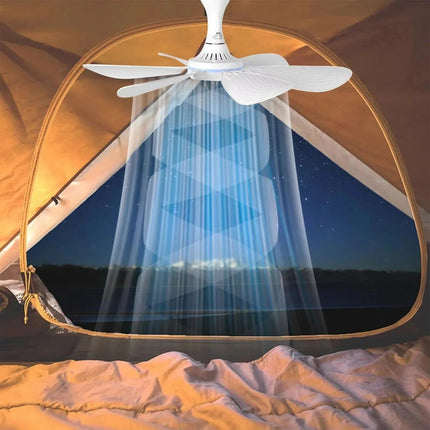 Portable USB-Powered Ceiling Fan with Remote Control & Silent Operation | Ideal for Camping and Small Rooms 2