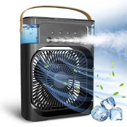 Portable USB Air Cooling Fan | Dual Functionality & Adjustable Speed | Compact Design for On-the-Go Comfort 1