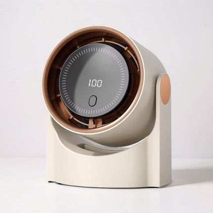 Portable USB Desk Fan | Adjustable Airflow & Swing Movement | Compact Design for Personal Cooling 2