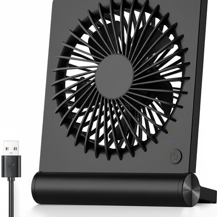 Portable USB Table Fan | Compact & Foldable Design for Instant Cooling 0