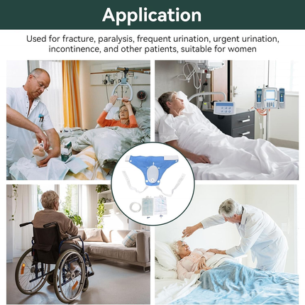 Portable Urine Collector Bag System with Comfortable Waist Design | Secure Mobility Solution for Hands-Free Use 2