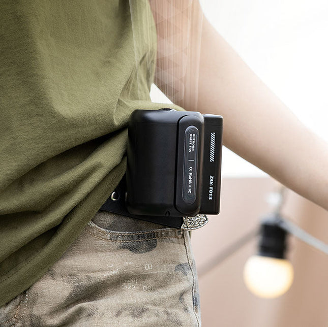 Portable Waist Fan | Hands-Free Rechargeable Cooling Solution for On-the-Go Comfort 1