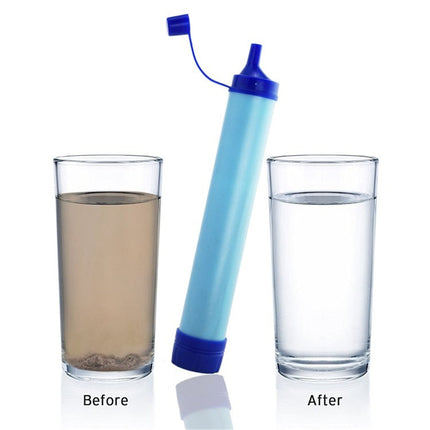 Portable Water Purifier | Emergency Water Filter with 99.9999% Bacteria Removal | Lightweight Gear for Safe Drinking Water 4