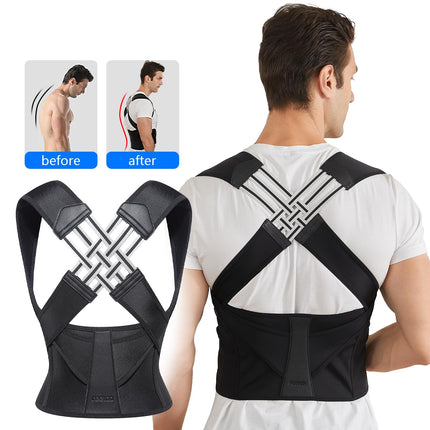 Posture Perfect | Adjustable Back Posture Corrector with Support Straps | Breathable Design for Daily Comfort 4