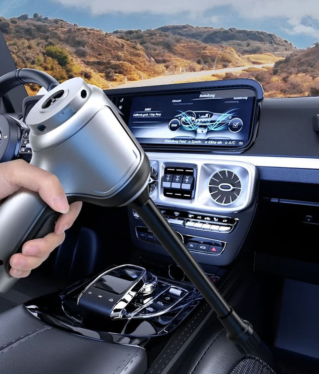 PowerClean | Cordless Car Vacuum Cleaner with 95,000Pa Suction Power | Lightweight Design for Effortless Cleaning 0