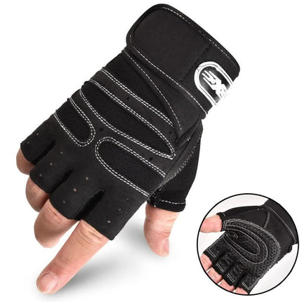 PowerGrip | Workout Gloves with Wrist Support & Impact Padding | Durable Gym Gloves for Enhanced Performance 11