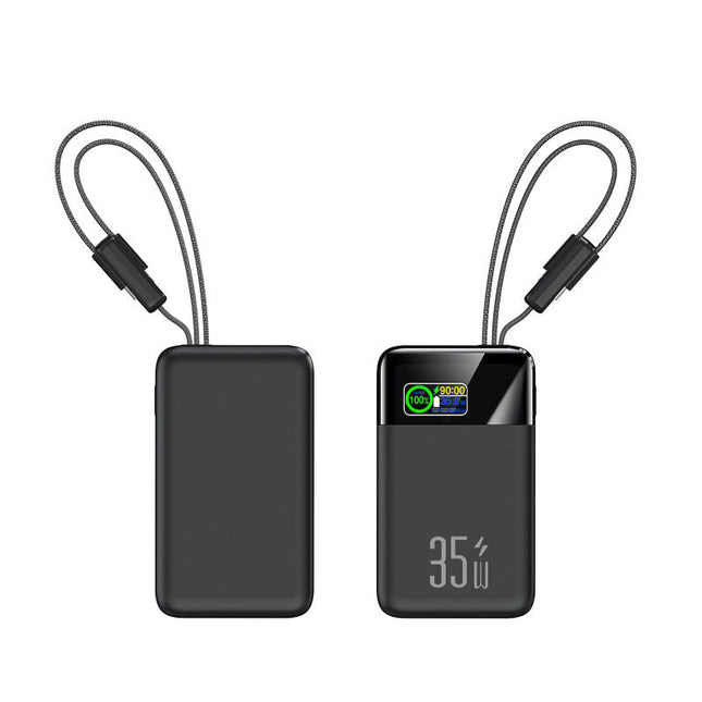 Power Bank | 35W High-Speed Portable Charger with LCD Display | Compact Design for Efficient Charging 0