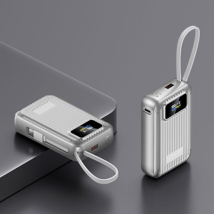 Power Bank | Compact Portable Charger with Intelligent LCD Display | Fast Charging for All Devices 0