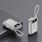 Power Bank | Compact Portable Charger with Intelligent LCD Display | Fast Charging for All Devices 0