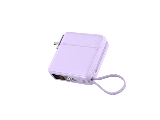 Power Bank | Compact Quick-Charge Portable Charger with LCD Display | Integrated Safety Features for Fast Device Charging 0