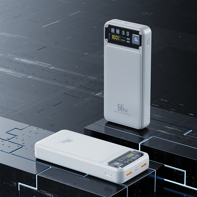 Power Bank | High-Performance Portable Charger with 66W Fast Charging | Multiple USB Ports for Quick Device Charging 0