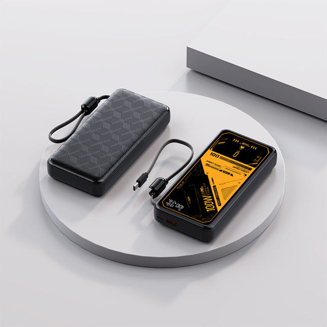 Power Bank | High-Performance Portable Charger with Intelligent Error Display | Fast Charging for All Devices 0
