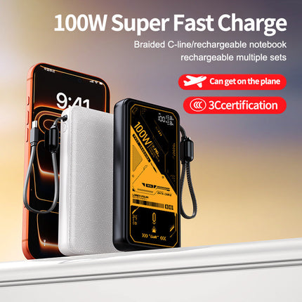 Power Bank | High-Performance Portable Charger with Intelligent Error Display | Fast Charging for All Devices 2