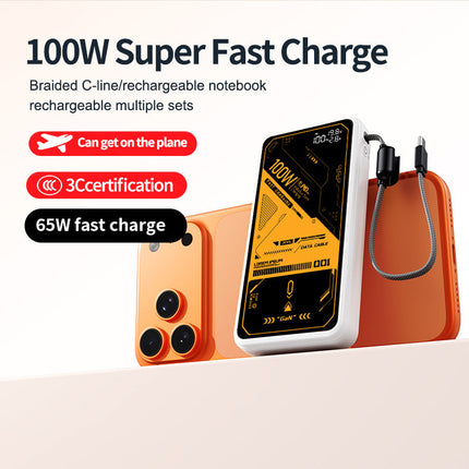 Power Bank | High-Performance Portable Charger with Intelligent Error Display | Fast Charging for All Devices 4