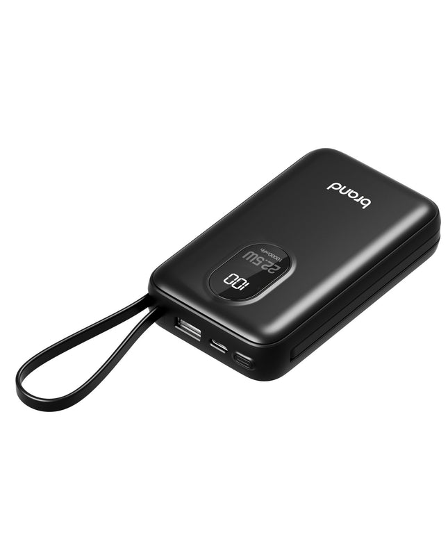 Power Bank | Portable Charger with Digital Display & Intelligent Charging | Compact Design for On-the-Go Convenience 0