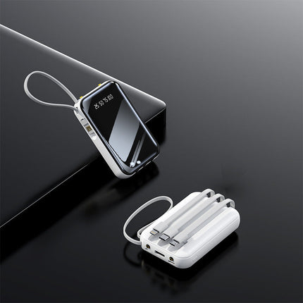 Power Bank | Portable Charger with Integrated Cable Management & Digital Display | High Capacity for On-the-Go Charging 2
