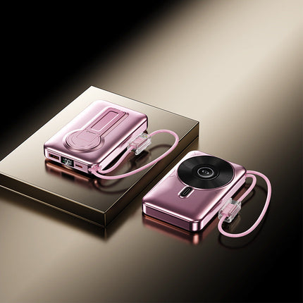 Power Bank | Portable Charger with Integrated Charging Port & LCD Display | Fast Charging for Multiple Devices 2