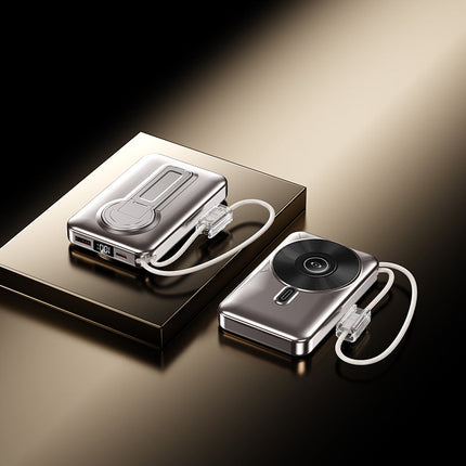 Power Bank | Portable Charger with Integrated Charging Port & LCD Display | Fast Charging for Multiple Devices 3
