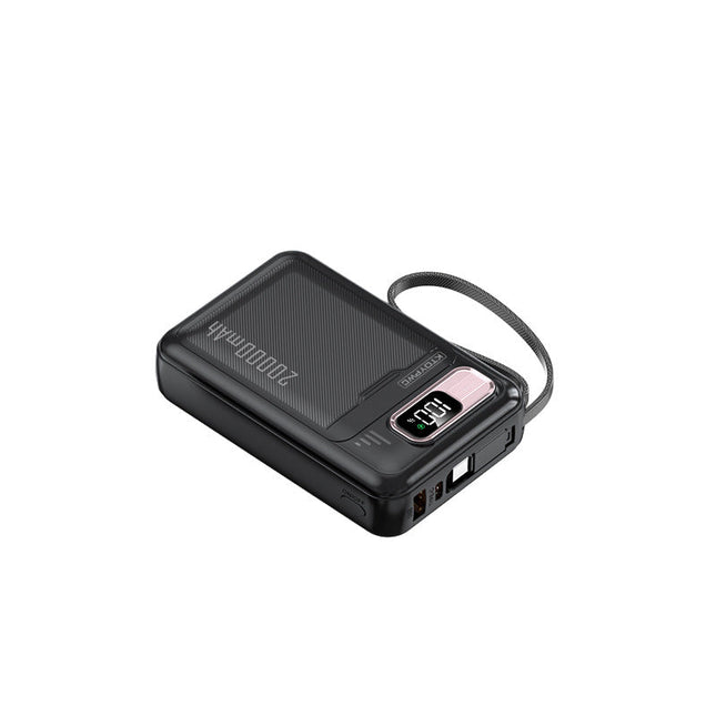 Power Bank | Portable Charger with LCD Display & Fast Charging | Dual USB Ports for Quick Device Charging 0
