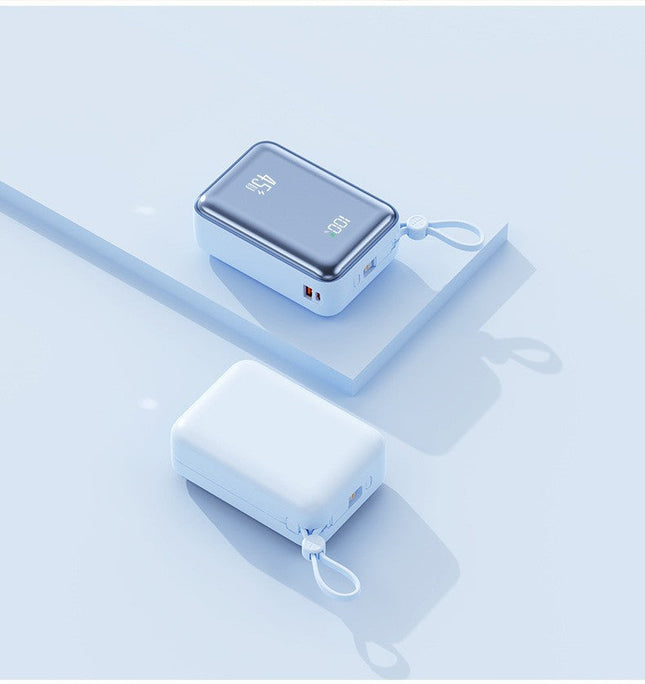 Power Bank | Portable Charger with LED Display & Smart Charging | Compact Design for On-the-Go Power 0