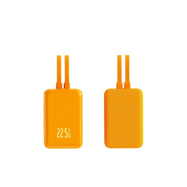 Power Bank | Portable Fast Charging Device with Integrated Cables | Compact Design for On-the-Go Charging 1