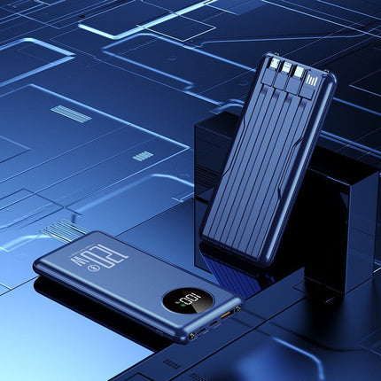 Power Bank | Portable High-Performance Charger with Intelligent Cable Management | Ultra-Slim Design for On-the-Go Convenience 4