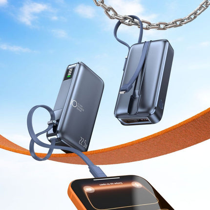 Power Bank | Portable USB-C Charger with LED Display for Quick Charging 4