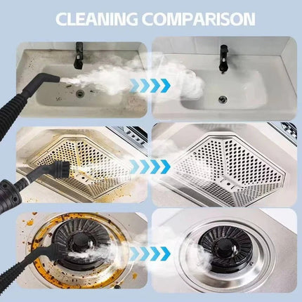 Power Clean | Handheld Steam Cleaner with Rapid Heat-Up & 4 Attachments | Versatile Cleaning for Home and Car 3