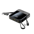 Powerbank | Portable Charging Solution with Smart Cable Management | Digital Display for Real-Time Monitoring 0