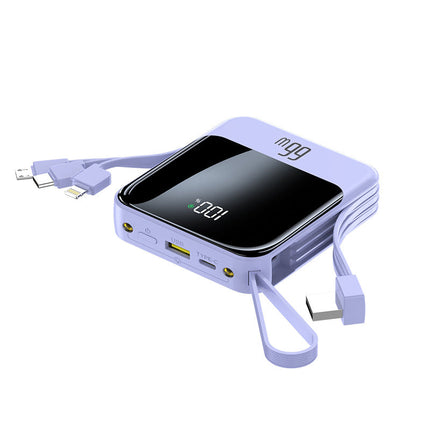 Powerbank | Portable Charging Solution with Smart Cable Management | Digital Display for Real-Time Monitoring 3