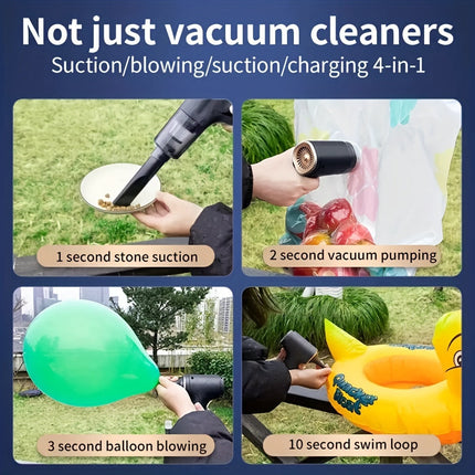 Powerful Cordless Handheld Car Vacuum Cleaner with 5000 PA Suction | Compact Design for Deep Cleaning 2
