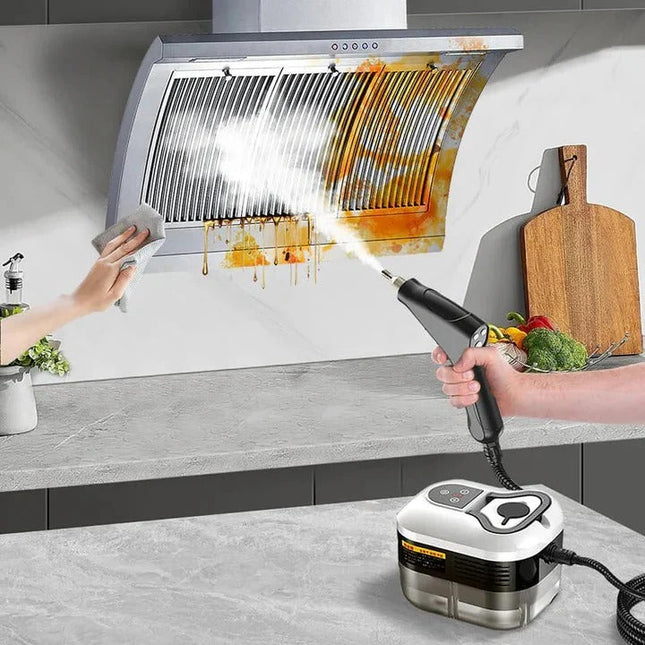 Powerful Steam Cleaner | High-Temperature Cleaning Device with Versatile Nozzles | Includes Heat-Resistant Gloves for Safe Use 1