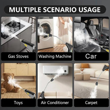 Powerful Steam Cleaner | High-Temperature Cleaning Device with Versatile Nozzles | Includes Heat-Resistant Gloves for Safe Use 2