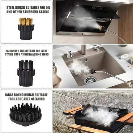 Powerful Steam Cleaner | High-Temperature Cleaning Device with Versatile Nozzles | Includes Heat-Resistant Gloves for Safe Use 3