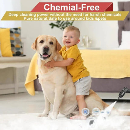 Powerful Steam Cleaner | High-Temperature Cleaning Device with Versatile Nozzles | Includes Heat-Resistant Gloves for Safe Use 4