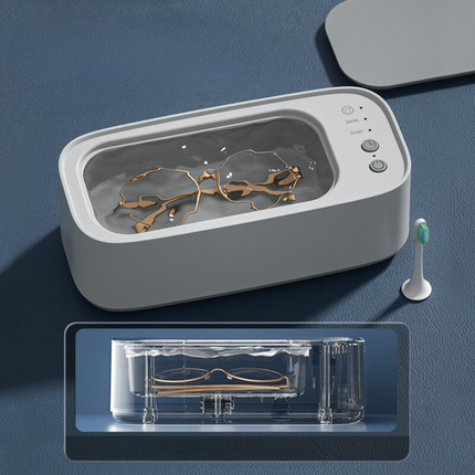 Precision Clean | Ultrasonic Cleaning Device with High-Frequency Technology | Compact Jewelry and Glass Cleaner for Gentle Care 2
