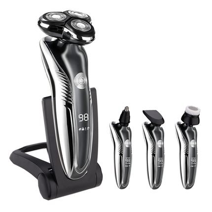 Precision Grooming | Waterproof Electric Razor for Men with Rechargeable Battery | Skin-Friendly Blades for Smooth Shaving 3