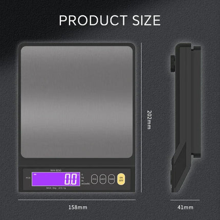 Precision Kitchen Scale | Digital Electronic Scale with Waterproof Design | Accurate Measurements for Cooking and Baking 4