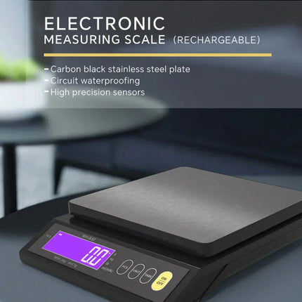 Precision Kitchen Scale | Digital Electronic Scale with Waterproof Design | Accurate Measurements for Cooking and Baking 7