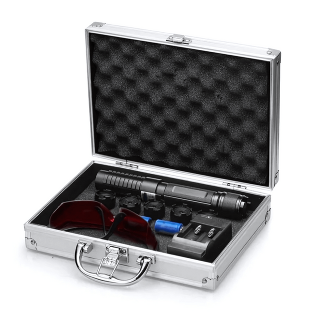 Precision Laser | High Power Blue Laser Pointer with Long Range | Ergonomic Design for Outdoor Presentations 0