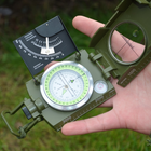 Precision Navigation Compass | Multi-Purpose Tool with Adjustable Sighting Lens | Durable & Waterproof for Outdoor Adventures 0