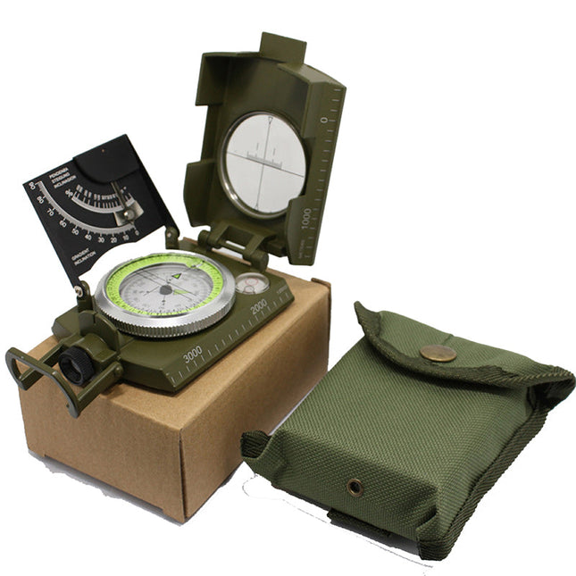 Precision Navigation Compass | Multi-Purpose Tool with Adjustable Sighting Lens | Durable & Waterproof for Outdoor Adventures 1