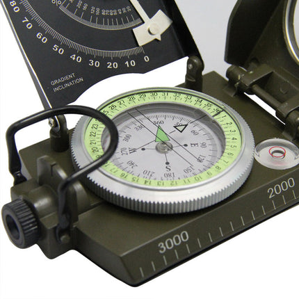 Precision Navigation Compass | Multi-Purpose Tool with Adjustable Sighting Lens | Durable & Waterproof for Outdoor Adventures 2